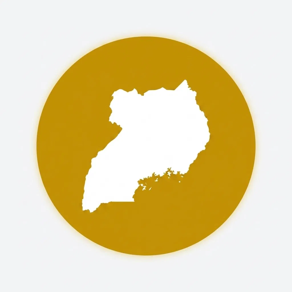 Map of Uganda